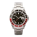 World Explorer GMT 40 – Black Dial | Steel Bracelet