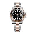 World Explorer GMT 40 – Black Dial | Bicolor Stainless Steel