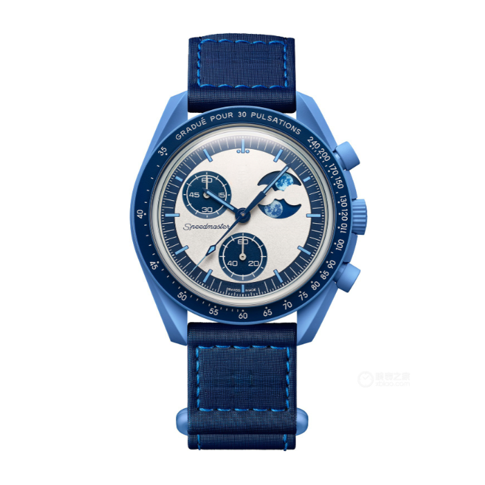 Celestial Chrono – Blue Moon Edition | Blue Strap