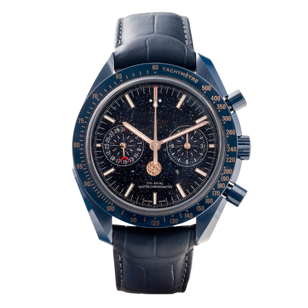 Racing Chrono Pro – Blue Edition | Leather Strap