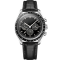 Racing Chrono Pro – Black Dial | Black Leather Strap