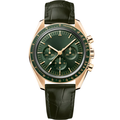 Racing Chrono Pro – Green Dial | Brown Leather Strap