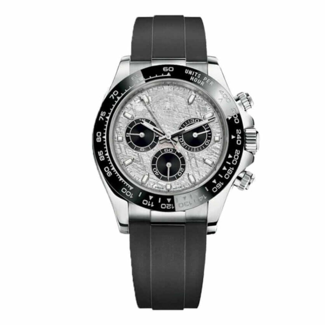 Speed Racing Chrono 40 – Meteorite Dial | Steel Case