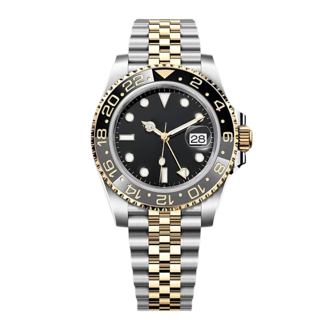 World Explorer GMT 40 – Black Dial | Steel