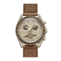 Celestial Chrono – Taupe Edition | Brown Strap