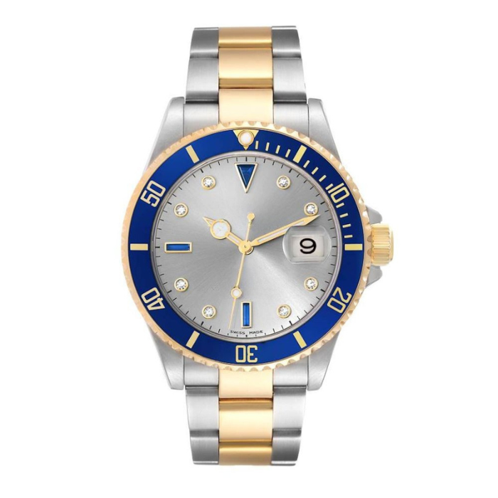 Ocean Diver 40 – Silver Dial | Steel & Gold Tone Bracelet