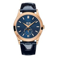 Classic Calendar – Blue Dial | Rose Gold Tone Case