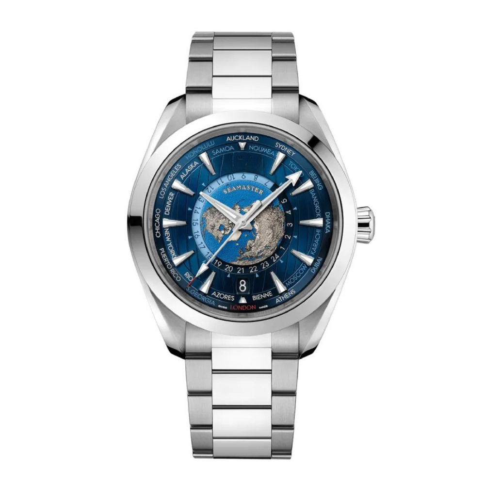 Ocean Classic – Blue Open Dial | Steel Bracelet