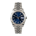 Classic Date 41 – Blue Dial | Steel Jubilee Bracelet